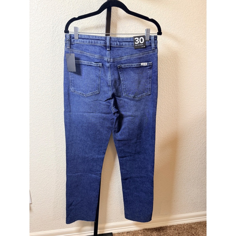 Joes Jeans Womens High Rise Straight Leg IndigoDenim Jeans Size 30 - Picture 2 of 10